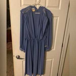 Blue dress